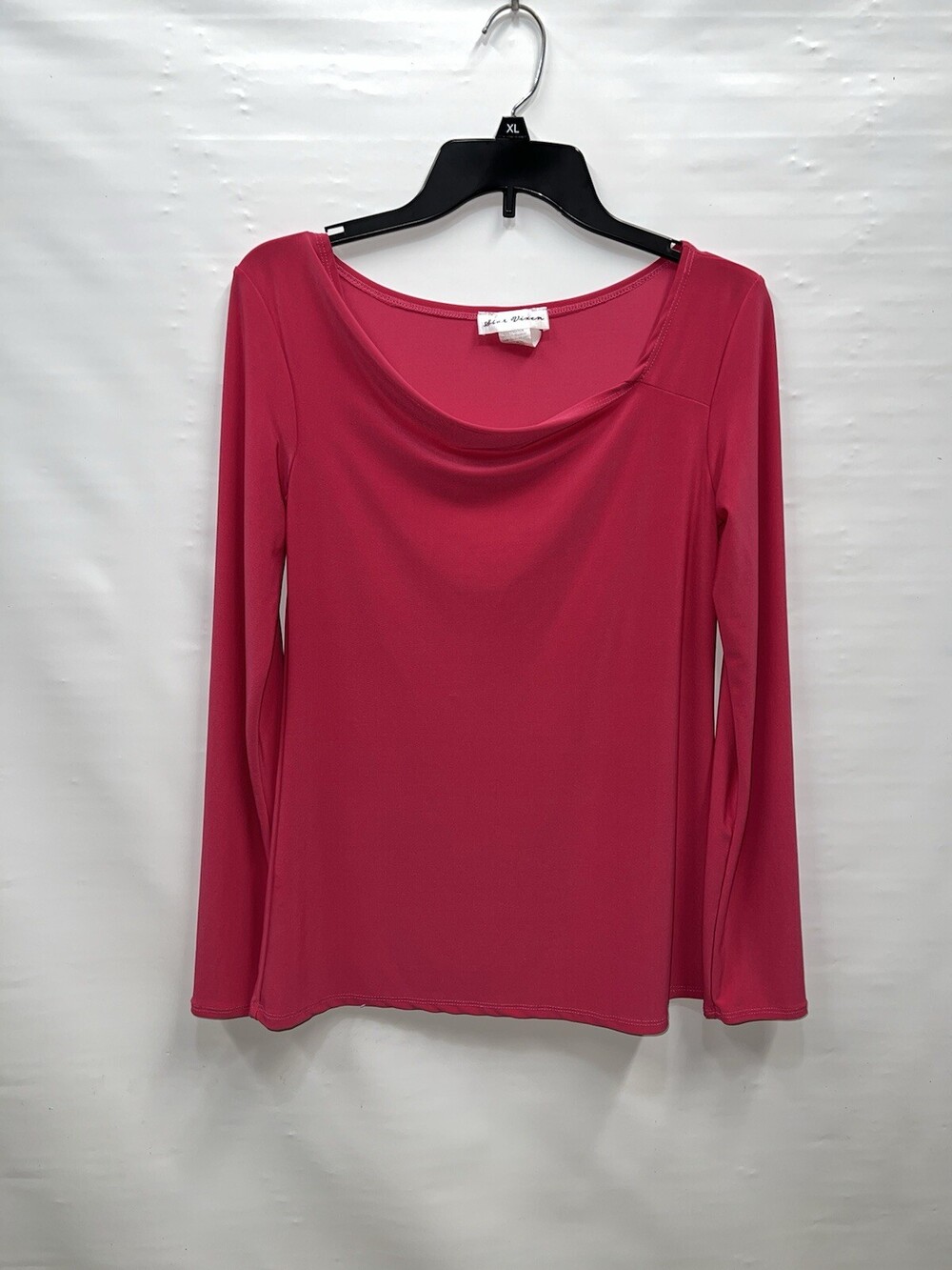 Star Vixen Top Women’s Large Pink Long Sleeve Nylon Blend Stretch